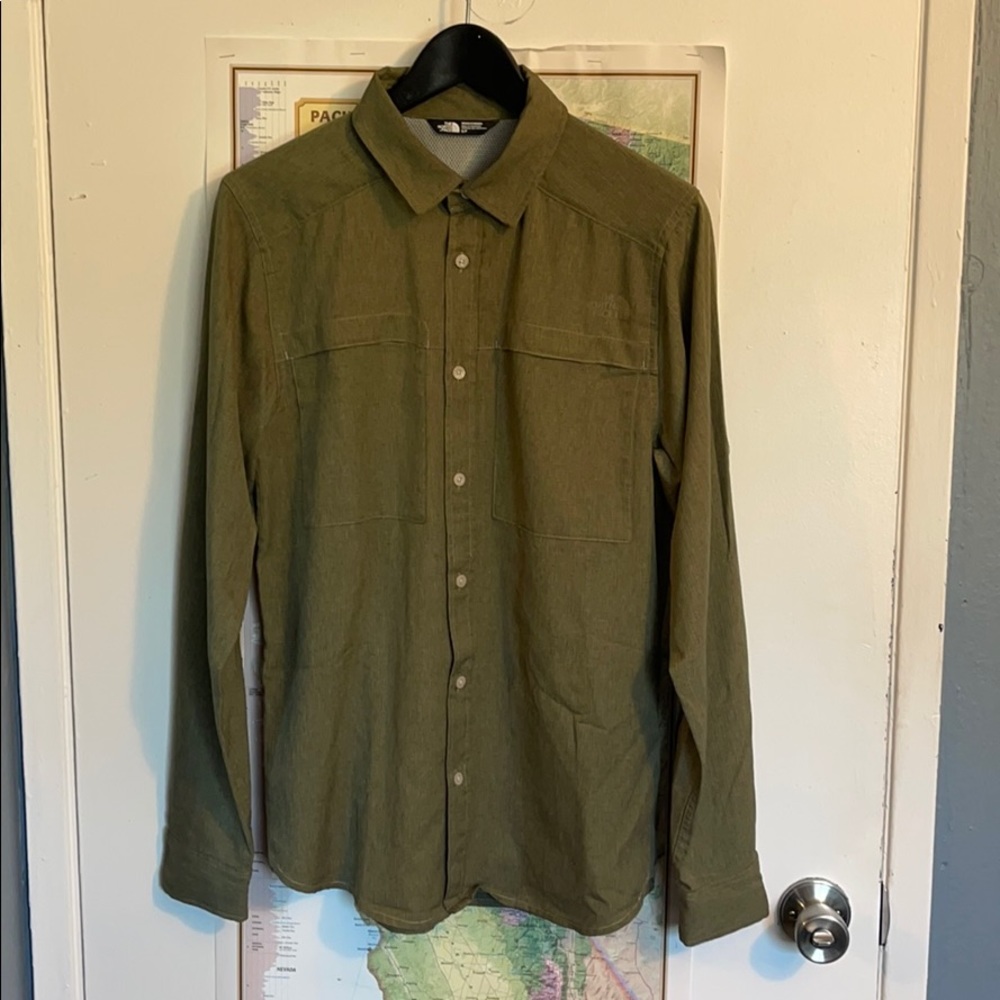 The North Face lightweight hiking shirt